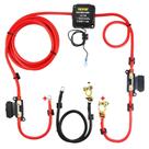 Kit de relé de carga dividida VEVOR 6m 12V com sensor de tensão de 140 AMP