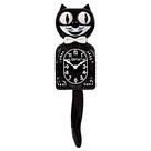 Kit de relógio de parede Cat Klock Gentlemen The Original Classic Black