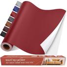 Kit de remendos de reparo de couro Yikda 80cm x 40cm para móveis vermelhos Kit de remendos de reparo de couro Yikda 80cm x 40cm para móveis vermelhos
