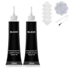 Kit de Reparação de Couro GZSO Preto 40 ml Gel Profissional