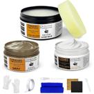 Kit de Reparação de Couro Liccyy 3 em 1 Creme Cinza