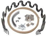 Kit de reparo Couch Spring House2Home de 18 polegadas com molas e clipes