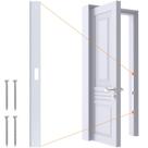 Kit de reparo de batentes de portas interiores POROHOM para qualquer porta (branco) Kit de reparo de batentes de portas interiores POROHOM para qualquer porta (branco)