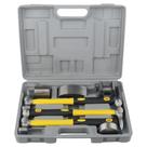 Kit de Reparo de Carroceria DAYUAN - 7 Peças com Martelo para Chapa Kit de Reparo de Carroceria DAYUAN - 7 Peças com Martelo para Chapa