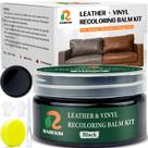 Kit de reparo de couro RABEKIM Leather Recoloring Balm Black Kit de reparo de couro RABEKIM Leather Recoloring Balm Black