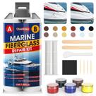 Kit de reparo de fibra de vidro Quadence Marine para barcos à prova d'água