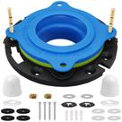 Kit de reparo de flange de vaso sanitário MENNTY com flange e anel de cera