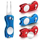 Kit de Reparo de Golf Skylety - 4 Peças com Marcador de Bola