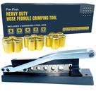 Kit de reparo de mangueira de ar Pure Ponta com crimper e 15 ponteiras