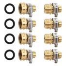 Kit de reparo de mangueira de jardim STYDDI Solid Brass 5/8 e 3/4