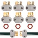 Kit de reparo de mangueiras GDIM Garden Aluminium 3/4" 5/8" Mangueira