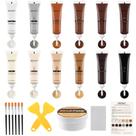 Kit de reparo de móveis de madeira SEISSO Wood Putty Cherry Walnut