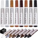 Kit de reparo de móveis DEWEL Touch Up Wood Scratch, conjunto de 17