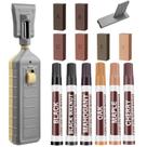 Kit de reparo de piso laminado Tkaimy com caneta térmica e 6 cores