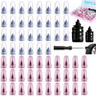 Kit de Reparo de Pneus ATQYZLM 60 Peças com Pregos de Borracha e Chave de Fenda Kit de Reparo de Pneus ATQYZLM 60 Peças com Pregos de Borracha e Chave de Fenda