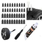 Kit de Reparo de Pneus Drovanta 40 Peças com Cola Selante Kit de Reparo de Pneus Drovanta 40 Peças com Cola Selante