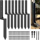 Kit de reparo de postes de vedação IRONBARBIE Quick Fix 4x4/6x6 Postes de madeira