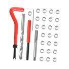 Kit De Reparo De Rosca Métrica Com 30 Peças M3 M4 M7 M9 M11 Helicoil, Ferramenta Automotiva Em Aço