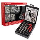 Kit de reparo de roscas BILITOOLS M10x1.25 HSS Furadeira com estojo