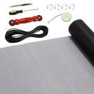 Kit de reparo de tela de janela FLYZZZ Fiberglass Mesh 122x300cm