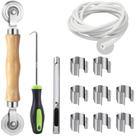 Kit de reparo de tela HOMWMPA Window Screen Tool 5 em 1