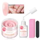 Kit de reparo de unhas AZUREBEAUTY Broken Cracked Weak Nails