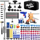 Kit de Reparo Dentário Super PDR 148 Peças com Extrator e Luz LED