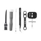 Kit De Reparo Para Carretilhas De Pesca: Chave Multifuncional, Chave De Fenda, Pinça E Escova HAUT Kit De Reparo Para Carretilhas De Pesca: Chave Multifuncional, Chave De Fenda, Pinça E Escova HAUT