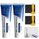 Kit de reparo para drywall 2 unidades com massa para reparo de parede e espátula Kit de reparo para drywall 2 unidades com massa para reparo de parede e espátula