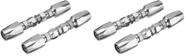 Kit de Reparo para Mangueira Hidráulica SPARKWHIZ 3/8" Reutilizável para Mangueira de 2 Fios