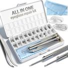 Kit de Reparo para Óculos PFDHQS com 18 Parafusos e Chaves de Fenda de 1,4 mm Kit de Reparo para Óculos PFDHQS com 18 Parafusos e Chaves de Fenda de 1,4 mm