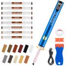 Kit de Reparo para Piso de Madeira A-HEYIDA com Ferramenta de Derretimento de Cera USB