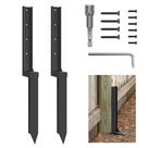 Kit de Reparo para Poste de Cerca ArlinaL 2 Unidades Aço 81 cm Reforçado