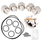 Kit de Reparo para Válvula de Piscina CONGKAILU 5 Vias 5-9-2001 Kit de Reparo para Válvula de Piscina CONGKAILU 5 Vias 5-9-2001