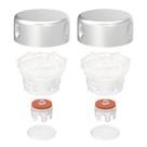 Kit de reparo para válvula quebra-vácuo Xinafan série 500/400, 2 unidades Kit de reparo para válvula quebra-vácuo Xinafan série 500/400, 2 unidades