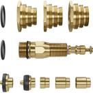 Kit De Reparo Roco Mvs Para Vazamentos Em Registros Com 3 Módulos De Rosca 1 Castelo 2 Complementos