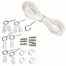 Kit de Reposição de Cordas e Roldanas para Varal de Teto Secalux 0031010