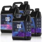 Kit de Resina Epóxi KISREL 15 L Transparente Sem Amarelamento para Arte