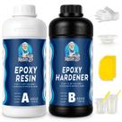 Kit de Resina Epóxi UncleResin 1:1 Transparente 1,9 L para Fundição Kit de Resina Epóxi UncleResin 1:1 Transparente 1,9 L para Fundição