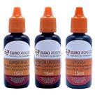 Kit de Resinas UV Super Fina Premium Universal Grossa 15ml - 3 Unidades