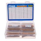 Kit de resistores BOJACK 1000 unidades 25 valores 1 Ohm-1M Ohm 1/2W