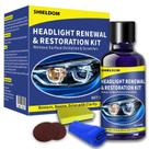Kit de restauração de faróis de carro SHIELDOM Restorer 30mL