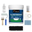 Kit de retoque de banheiras e azulejos DWIL Water Based Mars Black 1kg