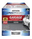 Kit de revestimento de piso de garagem Rust-Oleum EPOXYSHIELD cinza escuro Kit de revestimento de piso de garagem Rust-Oleum EPOXYSHIELD cinza escuro