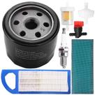 Kit de revisão do filtro de ar para Briggs-Stratton John Deere
