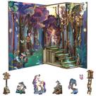 Kit de Rinconcito de Libro Unicornio del Bosque con Luz LED Miniatura Cutefun