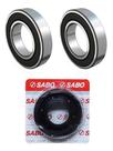 Kit de Rolamentos Brastemp e Consul 6006 2RS com Retentor Sabo Kit de Rolamentos Brastemp e Consul 6006 2RS com Retentor Sabo