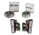 Kit De Rolamentos Dif. Tras. F1000 4x4 Após 1985.. Braseixos Kit De Rolamentos Dif. Tras. F1000 4x4 Após 1985.. Braseixos
