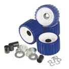 Kit de rolos CE Smith 29320 Ribbed Blue para reboque de barco