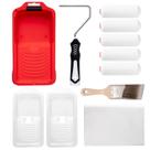 Kit de rolos de pintura Mister Rui de 11 peças com rolo de 4 polegadas